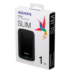 Adata HV300 2,5 COL USB 3.1 KLS MEREVLEMEZ 1TB FEKETE