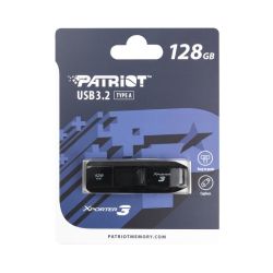 PATRIOT XPORTER 3 SLIDER USB 3.2 GEN 1 PENDRIVE 128GB FEKETE