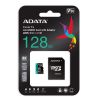 ADATA PREMIER PRO MICRO SDXC 128GB + ADAPTER CLASS 10 UHS-I U3 A2 V30 100/80 MB/S vsrls  olcs ADATA PREMIER PRO MICRO SDXC 128GB + ADAPTER CLASS 10 UHS-I U3 A2 V30 100/80 MB/S