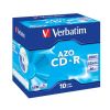 Verbatim Crystal Azo CD-R 52x Jewel Case (10) /43327/ vsrls  olcs Verbatim Crystal Azo CD-R 52x Jewel Case (10) /43327/